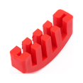 thumbnail image 4 of Accessoires de Violon Caoutchouc Violon Silencieux Pratique Durable Silencieux Contrôle du Volume pour Violon Cordes Acoustiques (Rouge), 4 of 8