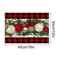 thumbnail image 3 of Napperon de Noël Tapis de Table Noël Décoration Maison Salon Napperon, 3 of 8