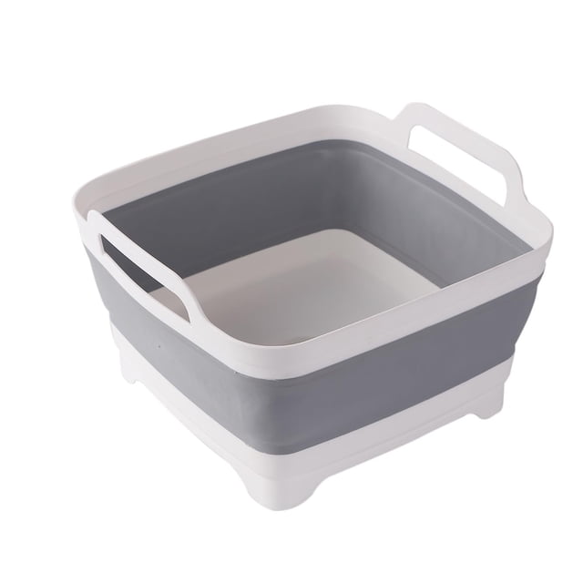 CJiaWei Bassin à Vaisselle Pliable Seau Portable Extérieur Multiusage Bassin Pliable pour Laver la Vaisselle pour Cuisine VR Camping