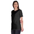 thumbnail image 4 of Inkmeso T-Shirt Basique à Col Rond pour Femmes, Manches Courtes, Coupe Régulière, Long Tee, Haut d'Entraînement, 4 of 8