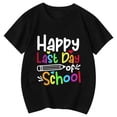 thumbnail image 4 of PMVFHDE T-Shirts Mignons pour Fille T-Shirt à Col Rond Imprimé à Manches Courtes pour Garçons et Filles Noir, 3-4 Ans, 4 of 4