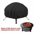 thumbnail image 4 of Grande Couverture de Foyer Imperméable BBQ Résistant aux UV Pluie Patios Extérieurs Jardin, 4 of 16