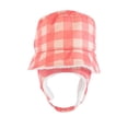 thumbnail image 2 of FlapJackKids - Chapeau Bob d'Hiver - Carreaux Buffalo Roses - Grand 4 - 6a+, 2 of 3