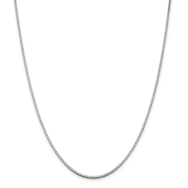 Chaîne en Argent Sterling 925 1.75mm Boîte 20 Pouces