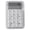 White, variant on Mechanical Calculator 8 Digit LCD Display Handheld for Office
