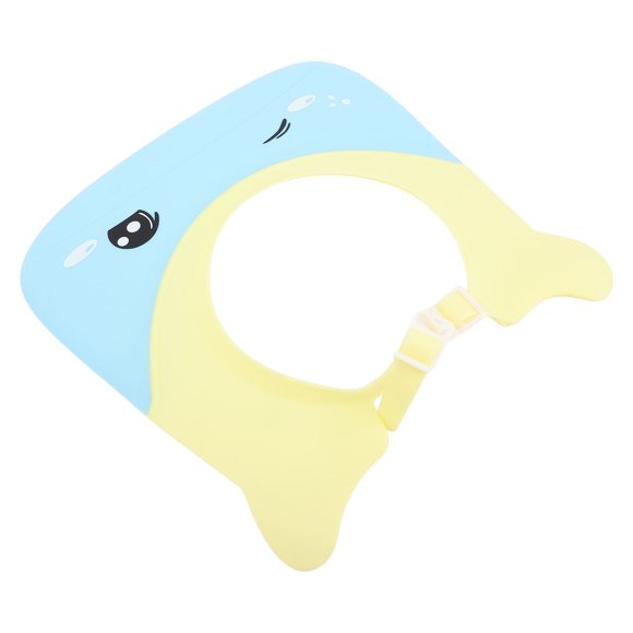 Bonnet de Bain pour Bébé Ajustable, Bonnet de Douche pour Enfants avec Protection des Oreilles et des Yeux pour le Lavage des Cheveux des Tout-Petits, Plastique Non Irritant, Idéal pour le Shampoing et le Bain à la Maison