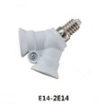 thumbnail image 1 of Adaptateur de Douille de Lampe et Ampoule Base E14 Réglable 2 en 1, 1 of 6