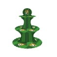 thumbnail image 2 of weibbin 3-Tier Paper Football Theme Cake Stand for Birthday Party Dessert Display, 12.5 Inches, Green, 2 of 6