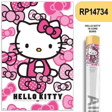 Hello Kitty : 16 cœurs – Noeuds