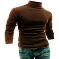 thumbnail image 1 of Chandail d'Hiver Chaud en Coton Col Montant pour Hommes, 1 of 4