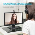 thumbnail image 4 of 480P Webcam Live Streaming Webcam 360 Degree Rotatable USB Web, 4 of 8