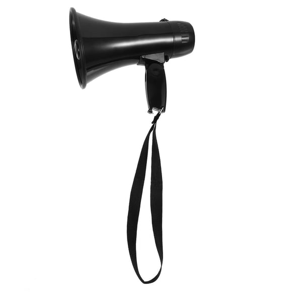 HLONK Mégaphone Portatif Haut-Parleur Portable Petit Klaxon de Taureau Microphone d'Urgence Sourkout Abs Enfant