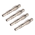 thumbnail image 3 of Banana Plug Male Connector, 20PCS Banana Plug Stable 4mm Nickel Plated  For Electronic Instrument, 3 of 8