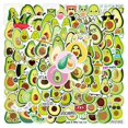 thumbnail image 1 of Youkk 50 Sheets Graffiti Sticker Avocado Patterns Waterproof Sticker Birthday Classic Decal Stationery Fridge Water Phone, 1 of 6