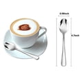 thumbnail image 3 of WHEANG 304 Spoons Coffee Spoon 18/10 Stainless Small Spoons For Dessert Tea Set Of 6, 3 of 7