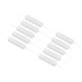 thumbnail image 1 of Unique Bargains 10 Pcs Résistances 10 Ohms, Résistance Ciment Céramique 10W Kit de Résistance Ciment de Puissance Tolérance 5 % pour Adaptateurs d'Alimentation Audio, 1 of 4