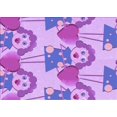 thumbnail image 1 of Ahgly Company Machine Washable Indoor Rectangle Transitional Mauve Purple Area Rugs, 7' x 10', 1 of 7