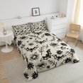 thumbnail image 3 of Erosebridal Cartoon Bat Bedding Full Comforter Set, Halloween Down Comforter, Boho Botanical Decor, Ultra Soft 3 Pieces, 3 of 8