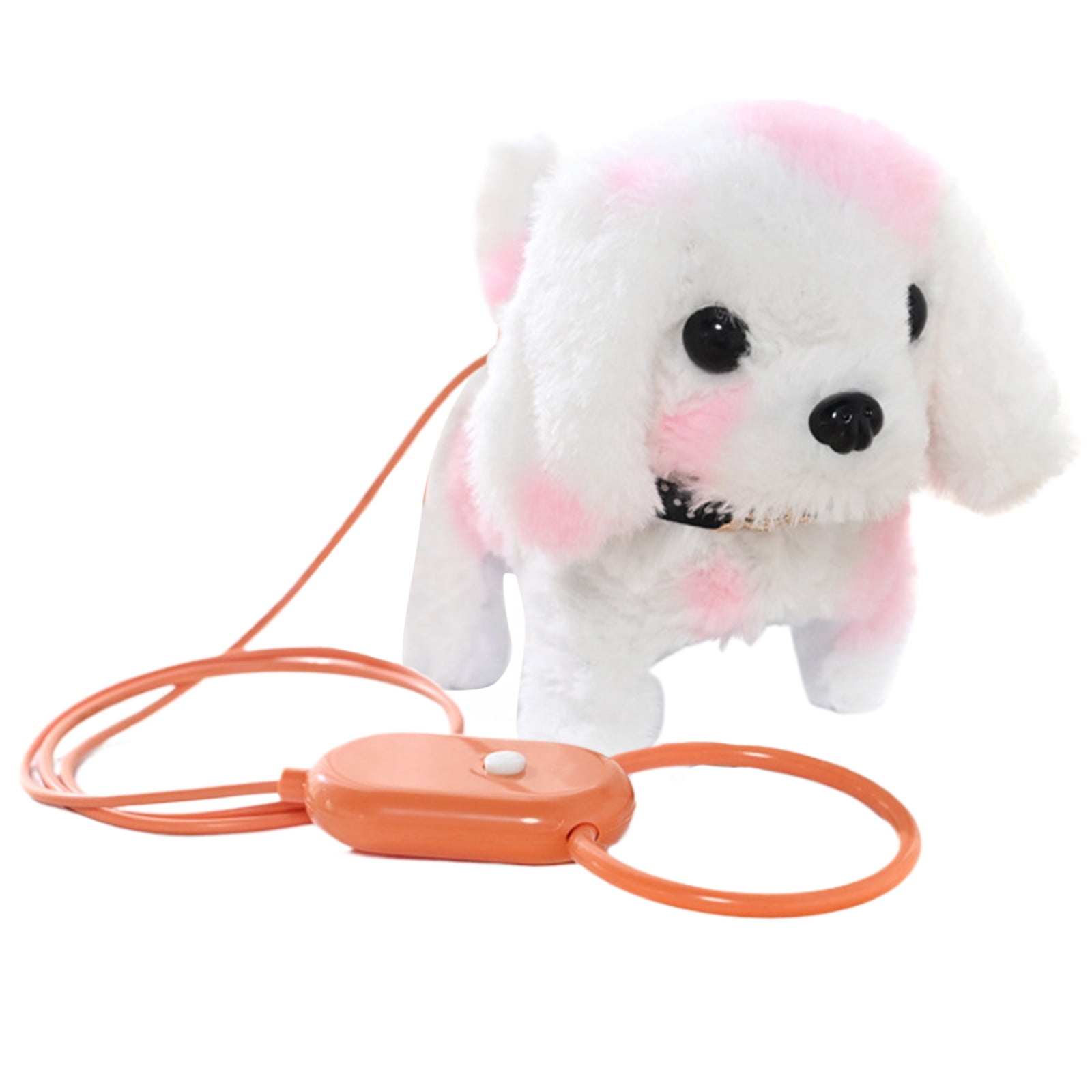 Chien Jouet Peluche Robot Qui Marche Et Aboie - Interactif Avec Laisse, Lèche Et Télécommande Pour Enfants Chien Robot Realiste