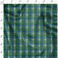 thumbnail image 3 of Soimoi Modal Satin Fabric Plaid Check Printed Fabric 1 Yard 42 Inch Wide, 3 of 5