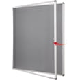 thumbnail image 1 of Fabric Bulletin Board Enclosed Wall-Mounted Display Case for Office Classroom Home x(xA), 1 of 9