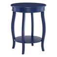 thumbnail image 1 of Bowery Hill Table d'Appoint Moderne / Contemporain en Bois, Bleu Marine, 1 of 11