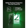 thumbnail image 5 of Câble Belkin Thunderbolt 3 USB-C vers USB-C 3,3 pi (1 m) – Transfert jusqu’à 20 Gb/s – Compatible 4K Ultra HD et USB 3.1 – Noir, 5 of 5