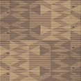 thumbnail image 1 of Ahgly Company Tapis d'Intérieur Lavable en Machine Carré Transitionnel Marron Sienne, 5 Pieds Carré, 1 of 7