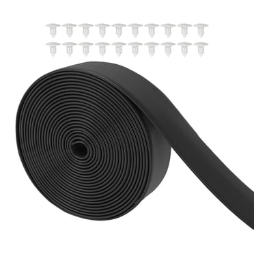 DOLITY Chair Vinyl Strap Furniture Replacement Straps PVC Easy to Install DIY Lawn Chair Repair Straps for Outdoor Lawn Black