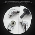 thumbnail image 4 of Right Angle Drill Bit Adapter, Power Screwdriver Drill Attachment  Vanadium Alloy Steel Long Service Life  for Drive Chuck, 4 of 8