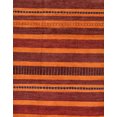 thumbnail image 1 of Ahgly Company Indoor Rectangle Abstract Orange Red Abstract Area Rugs, 7' x 10', 1 of 6