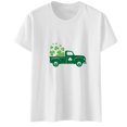 thumbnail image 1 of QIPOPIQ T-Shirts à Manches Courtes pour Femmes à Col Ras du Cou T-Shirts de la Saint-Patrick Hauts Shamrock T-Shirt Chemise Verte Tunique St Patricks Day Shirts Tee T-Shirt T-Shirts de Noël des Fêtes T-Shirts Graphiques Offres, 1 of 4