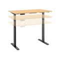 thumbnail image 2 of Move 60 Series Height Adjustable Standing Desk in Maple - Engineered Wood, 2 of 6