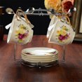 thumbnail image 4 of Oleegame 1PC Hold 6 Coffee Cups And 6 Tea Cup And Saucer Display Rack Modern With Hook Cup Holder For Ornament Silver, 4 of 6