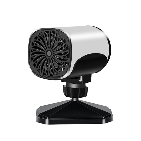 High Power Car Heater Defroster 12V Fast Heating Demister 150W Two Speed Settings 360 Degree Angle Adjustment Portable For Winter Driving Comfort