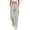 Grey, variant on Lenpel Cargo Pants for Women Baggy Elastic High Waisted Side Split Straight Leg Travel Pants Streetwear Casual Trousers(Black,XX-Large)