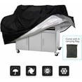 thumbnail image 5 of 2 Burner Gas Grill Cover, Heavy Duty Waterproof, Fits 32 Inch Width, Anti-UV, Wind Resistant, Convenient Handles, And Fade Resistant Material For Ultimate Grill Preservation, 5 of 5