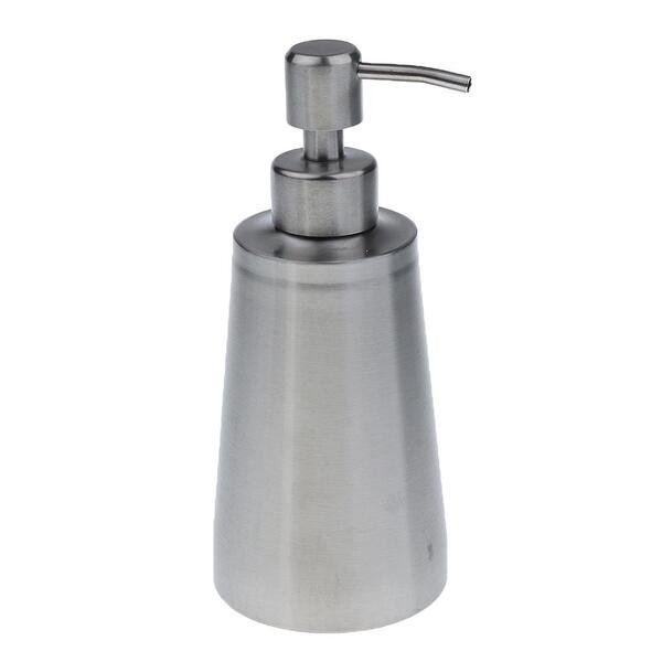 ZheElen Stainless Steel Pump Soap Lotion Dispenser Bathing Liquid Bottle 9# 350ml