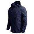 thumbnail image 4 of CEHVOM Veste Mince pour Homme Coupe-Vent de Sport Décontractée à Capuche, 4 of 6