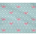 thumbnail image 4 of oneOone Cotton Flex Fabric Geometric & Flamingo Bird Print Fabric by The Yard 40 Inch Wide, 4 of 4