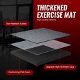 thumbnail image 2 of .;; Thick Sq Ft Rubber Top Exercise Equipment Mats High Density EVA Foam Mats with Rubber Top Interlocking Gym Flooring for Home Gym Protective Workout Mat /G, 2 of 9