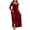 Red, variant on FcBaudy Long Sleeve Square Neck Dress,Spring Dresses for Women,Womens Dresses Women's Long Sleeved V-neck Velvet Long Dress With Slim Temperament Velvet Dress Formal Dress Women dress