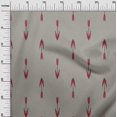 thumbnail image 2 of oneOone Georgette Viscose Tissu Flèche Ikat Tissu d'Impression BTY 42 Pouces de Large, 2 of 4