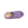 thumbnail image 4 of BLISSFUL STEP Sandales Compensées à Plateforme Espadrilles pour Femmes Violet 5,5, 4 of 7