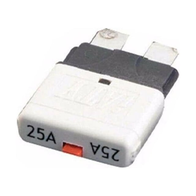 1 Pce Fusible de Lame de Disjoncteur 12V 24V Réinitialisable 5-30A Marine Réinitialisation Automatique Plus Besoin de Remplacer le Fusible Soufflé 2024 Chaud 25A