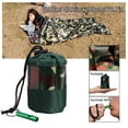 thumbnail image 4 of Emergency Survival Sleeping Bag, Double Colorful Outdoor Sleeping Bag Large Capacity Portable Safe Thickened Multipurpose  for Outdoor Use, 4 of 7