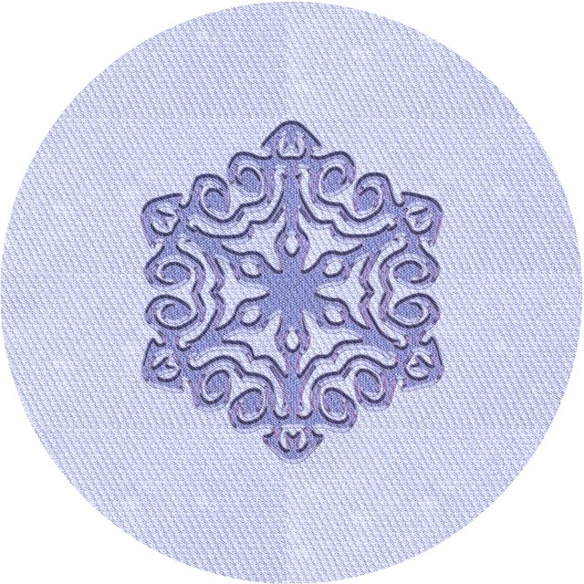 Ahgly Company Tapis d'Intérieur Lavable à la Machine, Carré, Transitionnel, Bleu Lavande, Tapis de Zone, 3 Pieds Carré