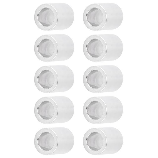 10 Pcs Entretoise en Alliage d'Aluminium, Diamètre Extérieur 6mm, Diamètre Intérieur 4mm, Anodisé, Support d'Intervalle de Distance, Création d'Arbre Léger
