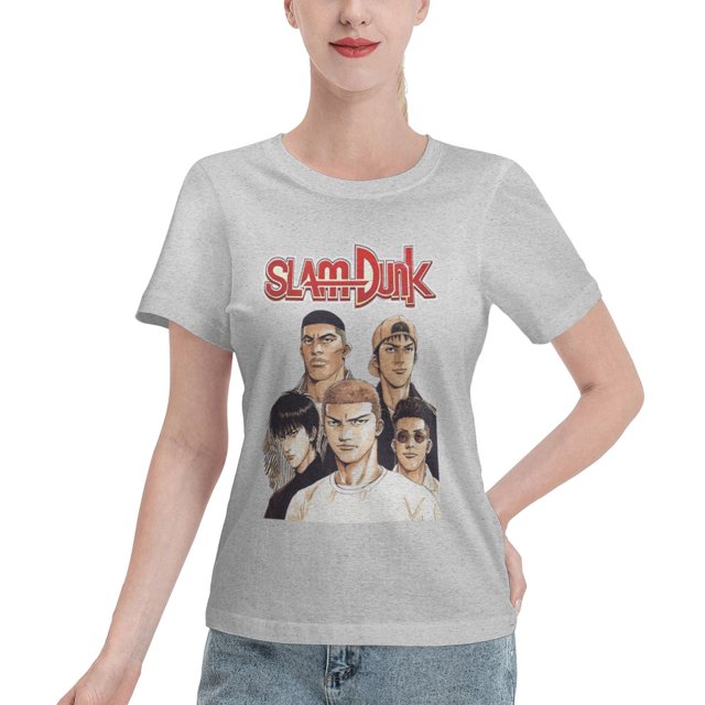 Women's Basic Short Sleeve T-Shirt Slam Dunk