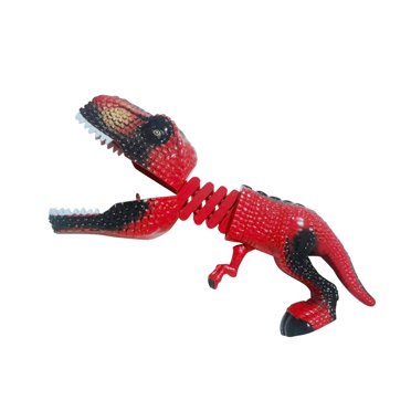 Dinosaur Figures Learning Toy Hand Grabber Dinosaur Toy Grabber Claw Game Picker Red